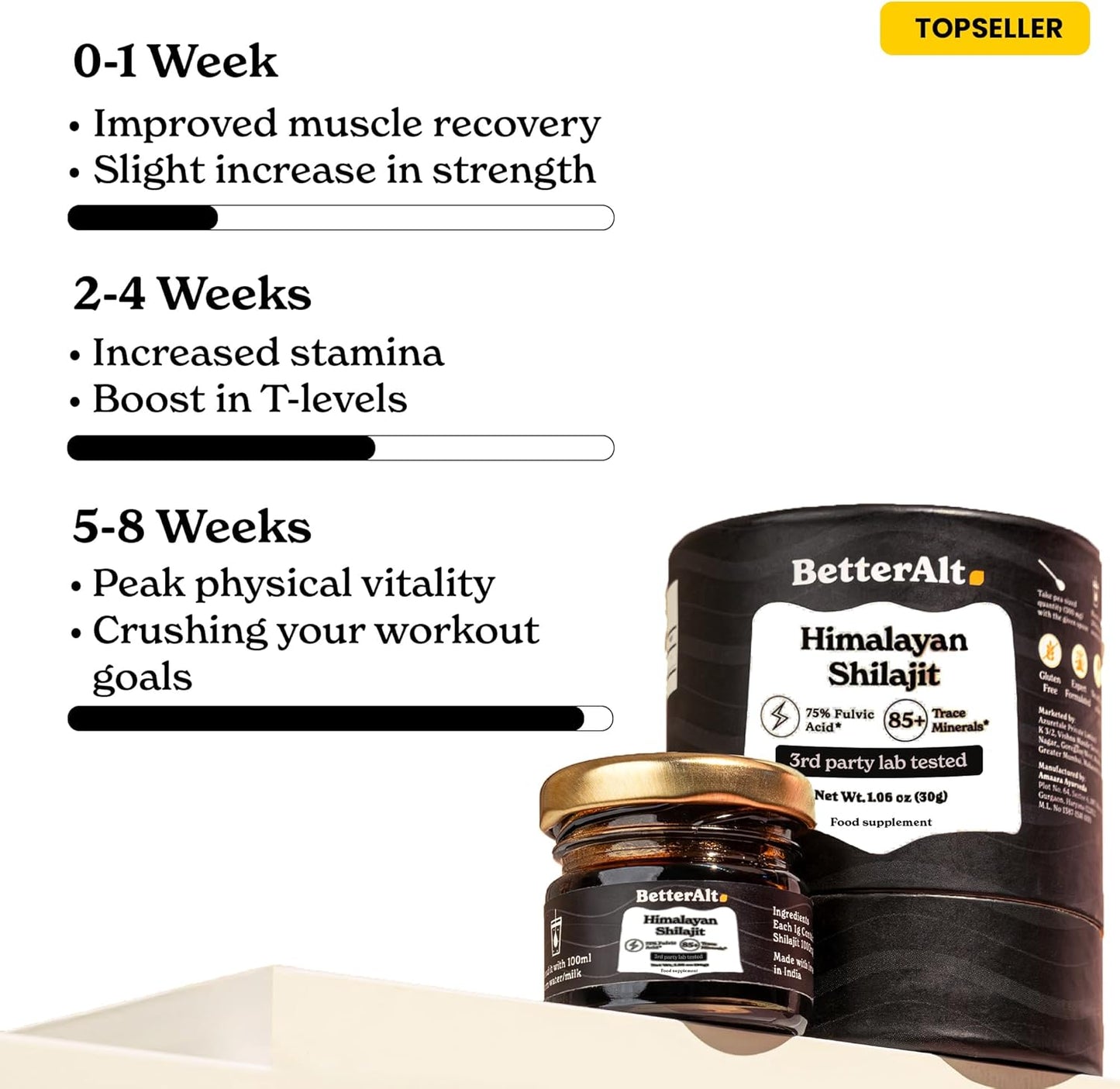 BetterAlt Himalayan Shilajit-30g