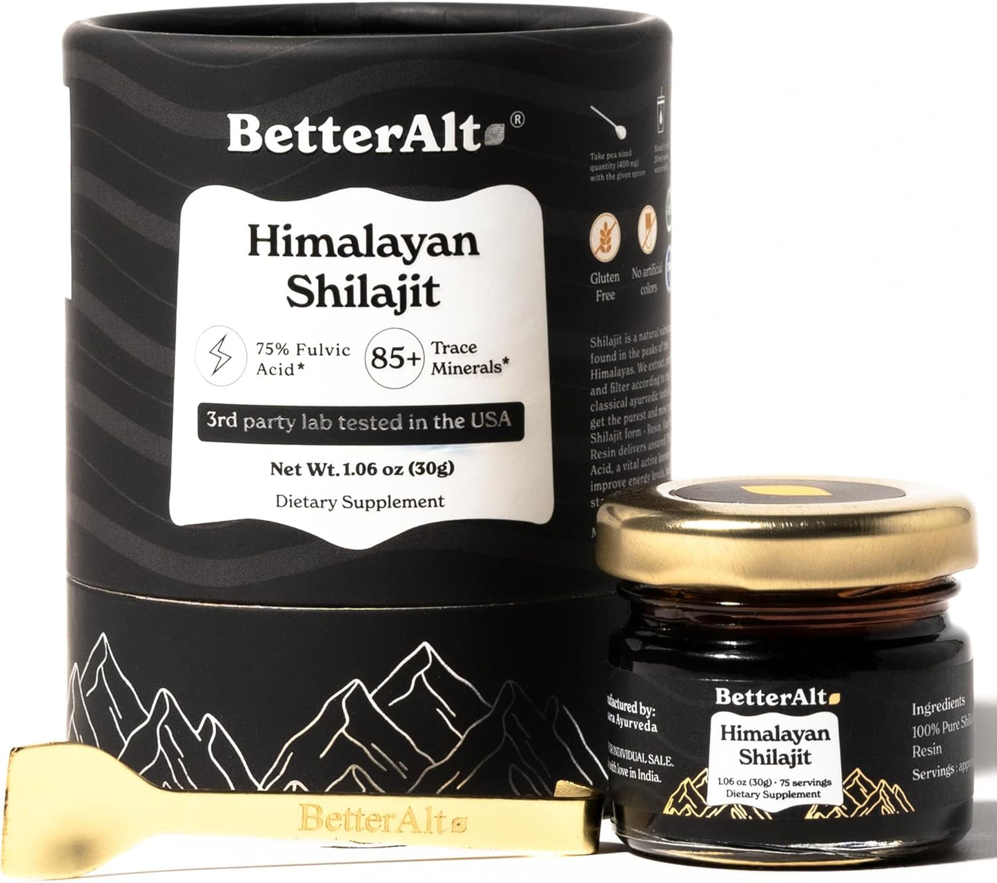 BetterAlt Himalayan Shilajit-30g
